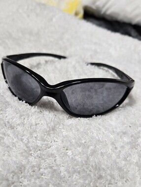 Solaray Black Sport Sunglasses Unisex